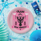 Cajun & Creole Cooks Pappteller (Party)