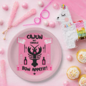 Cajun & Creole Cooks Pappteller (Party)