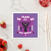 Cajun & Creole Cooks Serviette (Beispiel)
