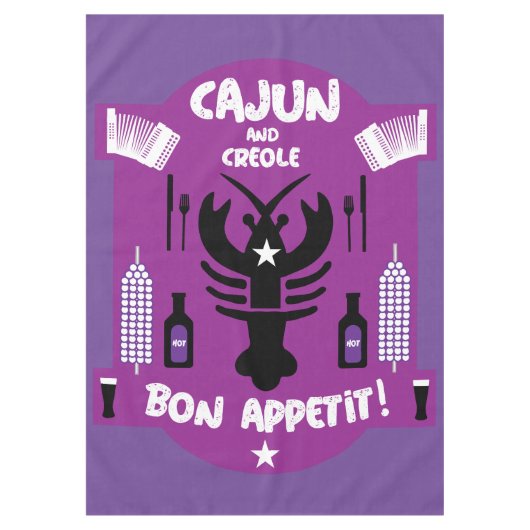 Cajun & Creole Cooks Tischdecke (Vorderseite)