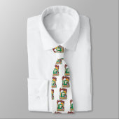 Cajun Creole Mardi Gras Crocodile Krawatte (Gebunden)