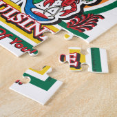 Cajun Creole Mardi Gras Crocodile Puzzle (Seite)