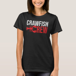Cajun-Creolen-Krebs-Crew-Meeresfrüchte-Flusskrebse T-Shirt