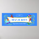 Cajun Critters Baby Boy Banner Poster (Vorne)