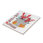 Cajun Cuisine Fliese (Seite)
