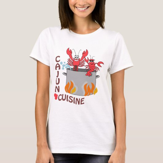 Cajun Cuisine T-Shirt (Vorderseite)