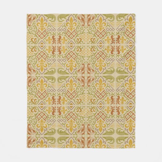 Cajun Culture Fleecedecke (Vorderseite)