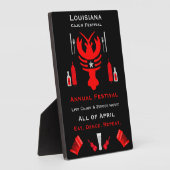 Cajun-Festival-Promotion Fotoplatte (Seite)