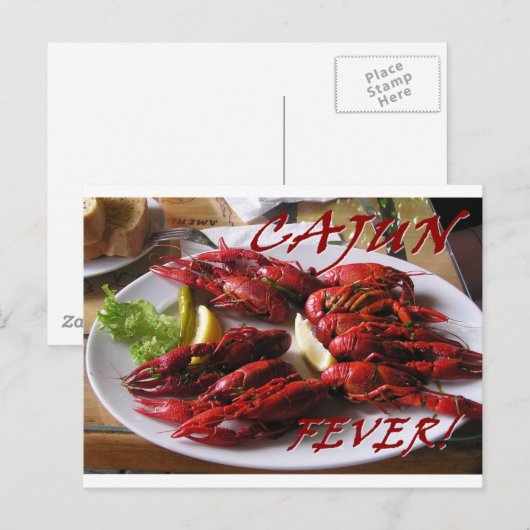 Cajun Fieber! Postkarte (Vorne/Hinten)