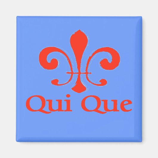 Cajun French Who Dat Magnet (Vorne)