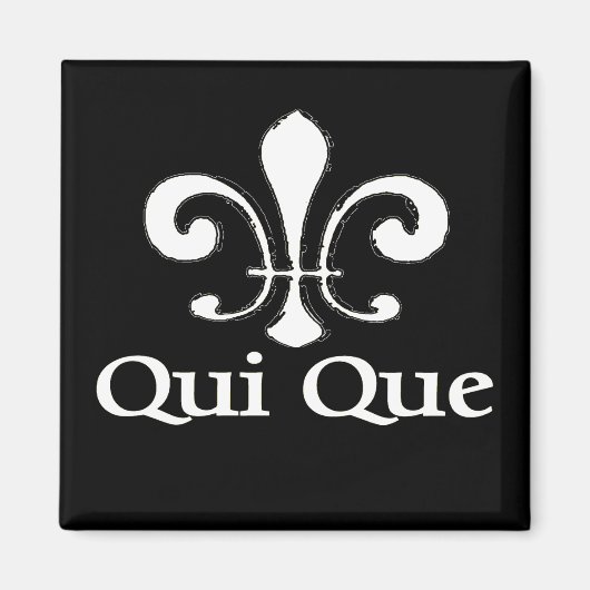 Cajun French Who Dat Magnet (Vorne)