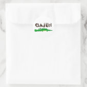 Cajun_gator Runder Aufkleber (Tasche)