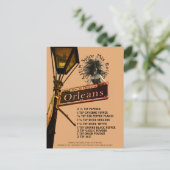 Cajun Gewürz Mix Rezept | Postkarte (Stehend Vorderseite)