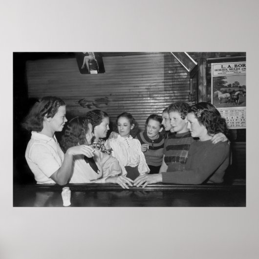 Cajun Girls, 1938 Poster (Vorne)