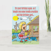 Cajun Good Time Greetings Karte (Vorderseite)