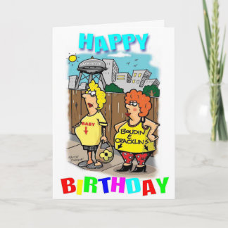 Cajun Gruß-Karten Karte