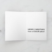 Cajun Gruß-Karten Karte (Innenseite)