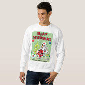 Cajun hässlicher Weihnachtssüß Sweatshirt (Vorne ganz)
