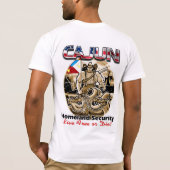 Cajun Heimat Security 1 T - Shirt (Rückseite)