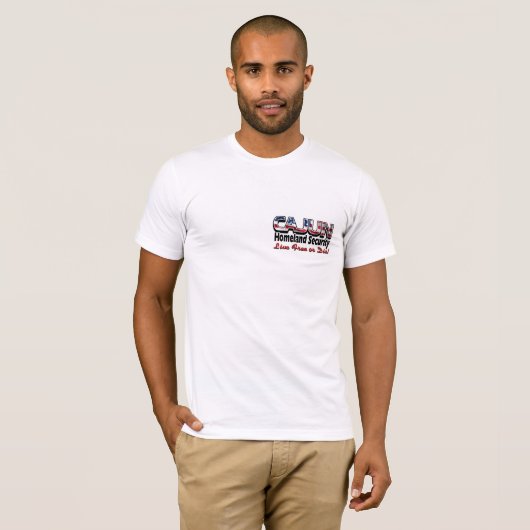 Cajun Heimat Security 1 T - Shirt (Vorne ganz)