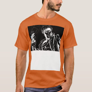 Cajun-Held Ecopop-Art im Comic-Stil Design T-Shirt