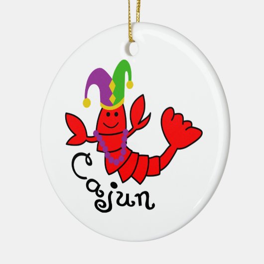 Cajun Keramik Ornament (Links)