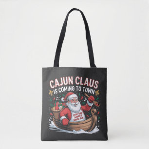 Cajun-Klausel kommt in die Stadt Weihnachts-Krampu Tasche