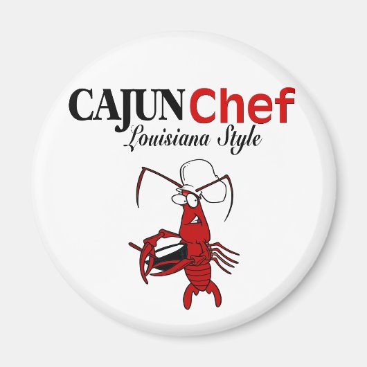 Cajun Koch Magnet (Vorne)