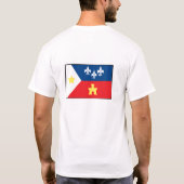 Cajun "Lache Pas-La patate " T-Shirt (Rückseite)