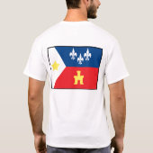 Cajun "Lache Pas-La patate " T-Shirt (Rückseite)