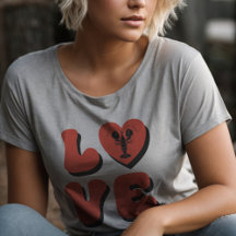 Cajun LIEBE Crawfish Retro Style Shirt