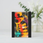 Cajun Life Postkarte (Stehend Vorderseite)