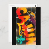 Cajun Life Postkarte (Vorne/Hinten)