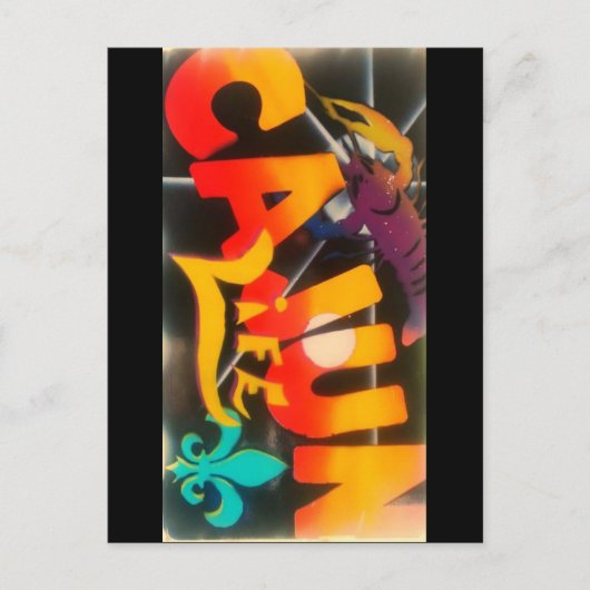 Cajun Life Postkarte (Vorderseite)