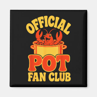 Cajun-Meeresfrüchte-Festival lustiger Crawfish-Koc Magnet