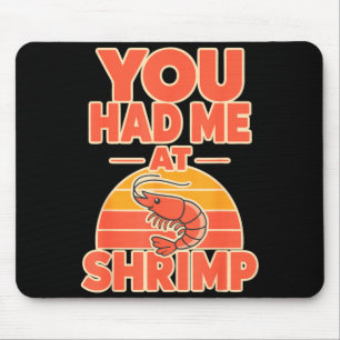 Cajun-Meeresfrüchte-Garnelen-Fan  Mousepad