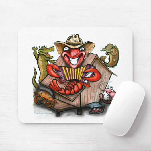 Cajun Mousepad (Mit Mouse)