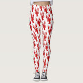 Cajun Panzerkrebse Leggings (Vorderseite)