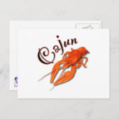 Cajun Postcard Postkarte (Vorne/Hinten)