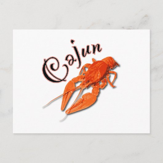 Cajun Postcard Postkarte (Vorderseite)