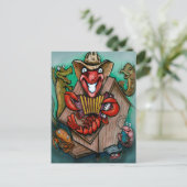 Cajun Postkarte (Stehend Vorderseite)