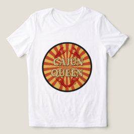 Cajun Queen Sparkling Crawfish T-Shirt! ✨ 👑 Tri-Blend Shirt