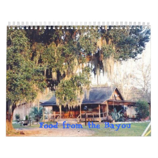 Cajun Rezept-Koch-Buch Kalender (Titelbild)