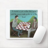 Cajun-Schach Lustiger Cartoon Mousepad (Mit Mouse)