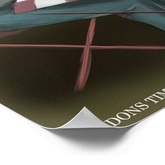 Cajun Schess Funny Poster (Ecke)