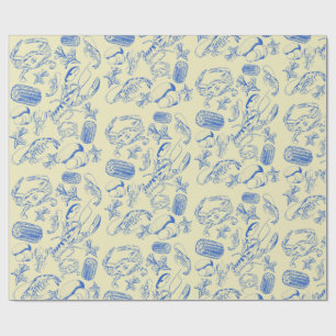 Cajun Seafood Boil - Geschenkpapier für die Südküs