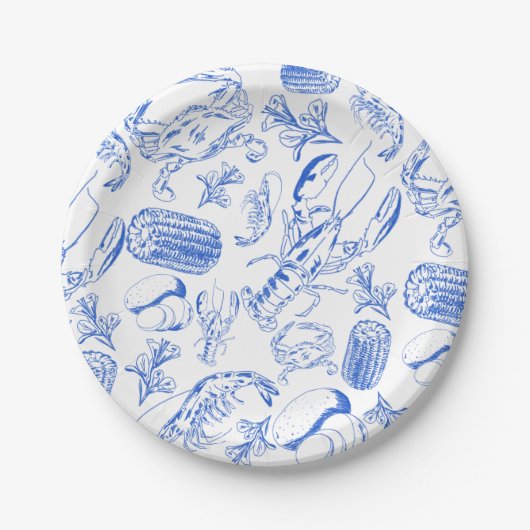 Cajun Seafood Boil - Teller an der Südküste (Vorderseite)