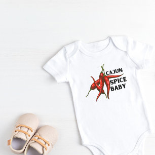 Cajun Spice Baby Strampler