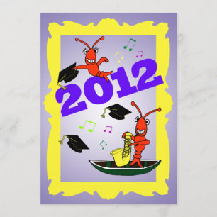 Cajun Themed Abschluss 2012 Party Einladung