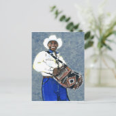 Cajun Zydeco Music Postkarte (Stehend Vorderseite)